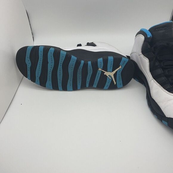 Jordan 10 Retro Powder Blue 2014 Size 11.5- Missing Insoles - Picture 6 of 8